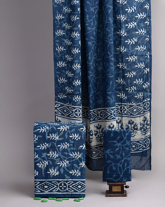 Hand Block printed Cotton Suit Set
