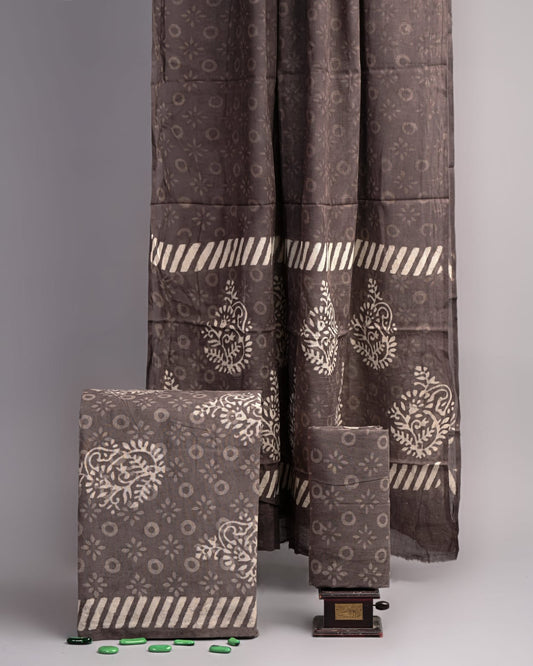 Hand Block printed Cotton Suit Set