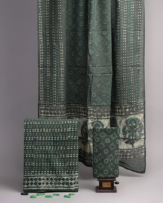 Hand Block printed Cotton Suit Set