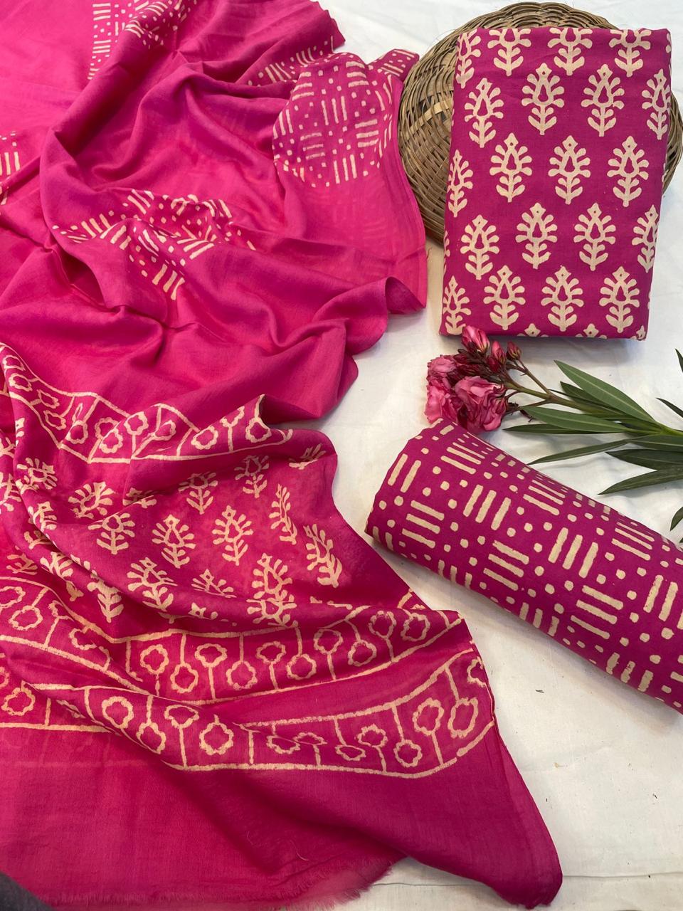 Pure Cotton Suit Set