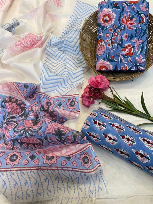 Pure Cotton Suit Set
