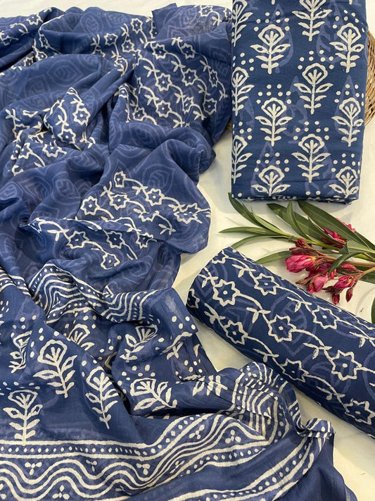 Pure Cotton Suit Set