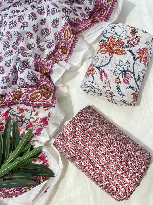 Pure Cotton Suit Set
