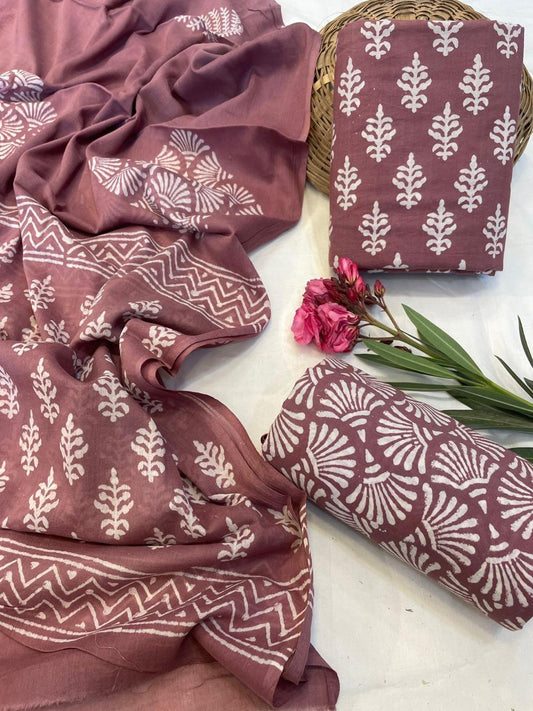 Pure Cotton Suit Set
