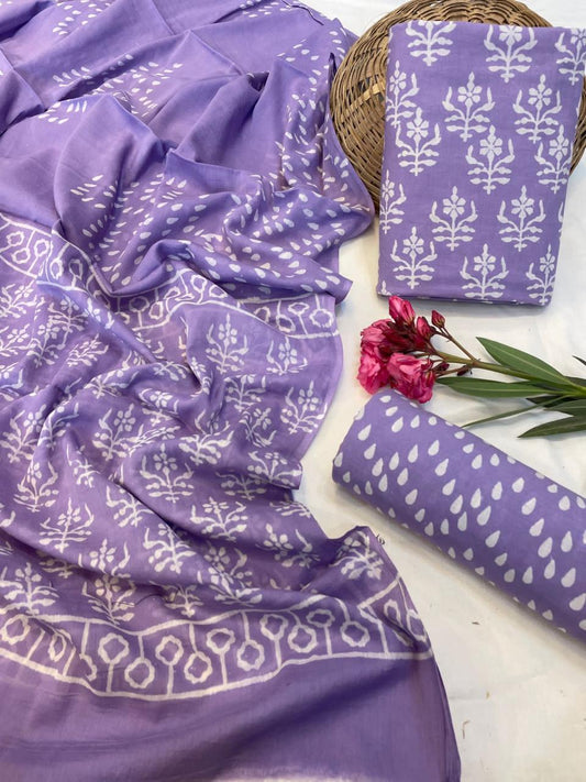 Pure Cotton Suit Set