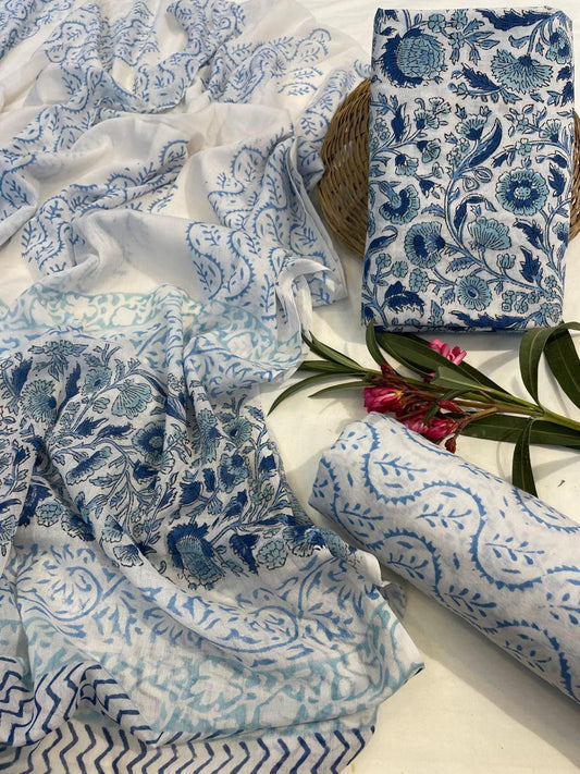 Pure Cotton Suit Set