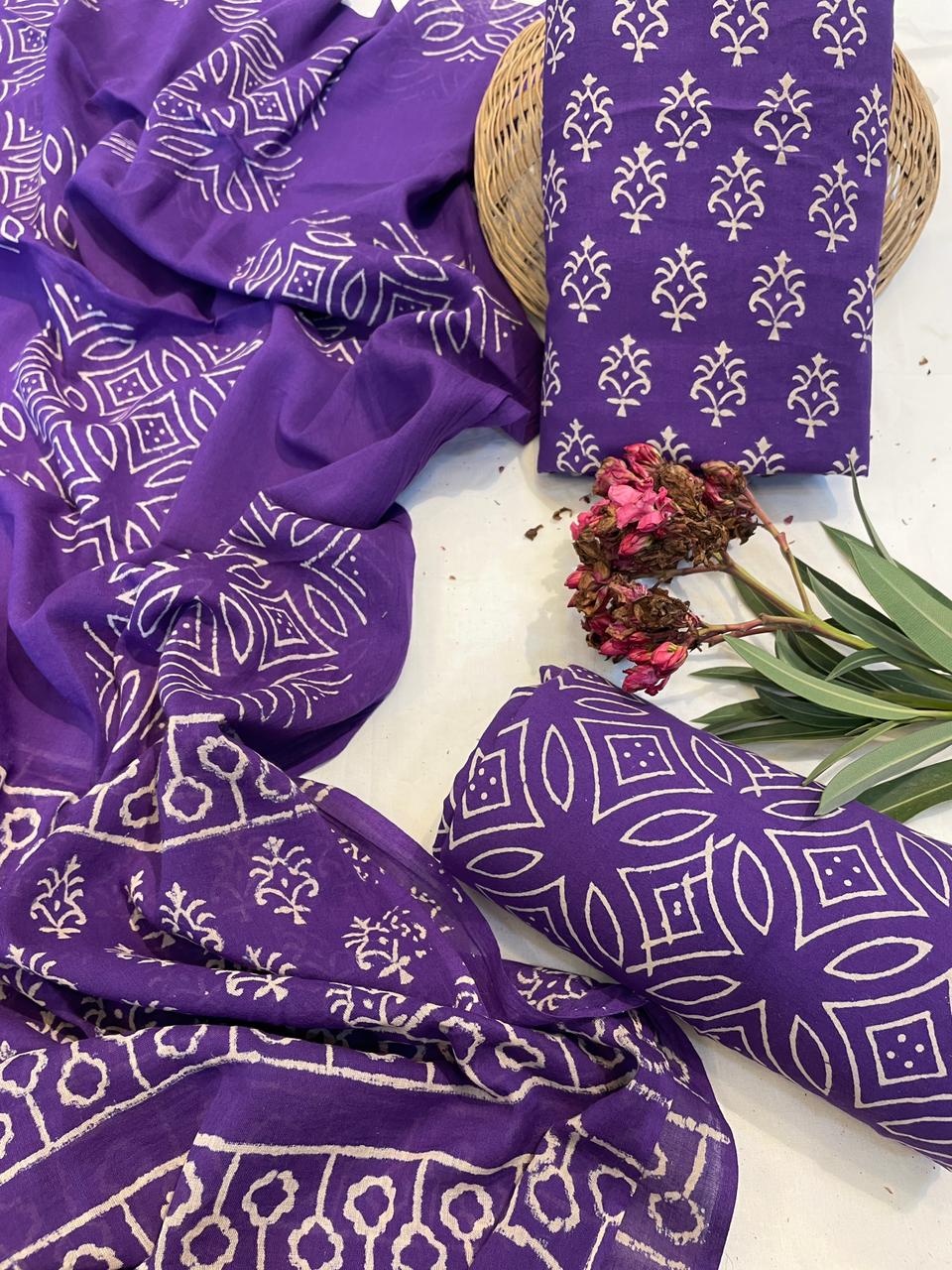 Pure Cotton Suit Set