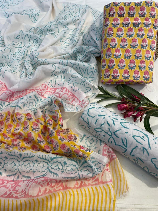 Pure Cotton Suit Set