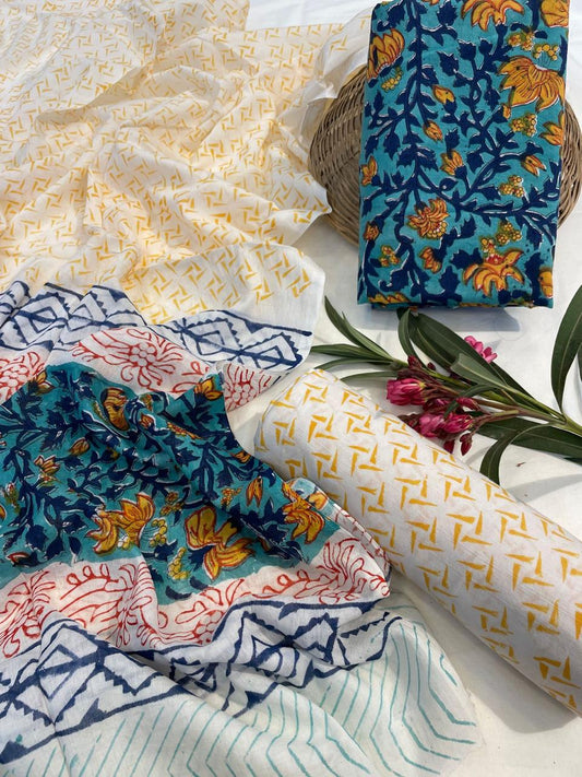 Pure Cotton Suit Set