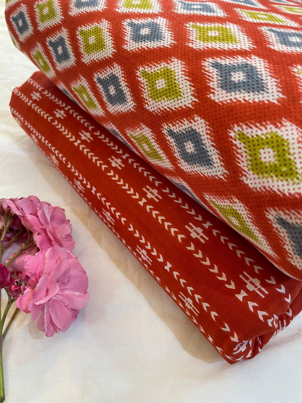Cotton Fabric  Combo Sets