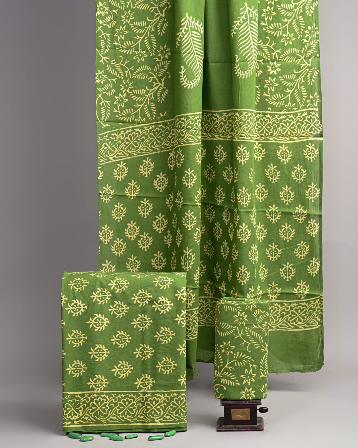 Hand Block Printed Cotton Suit Set