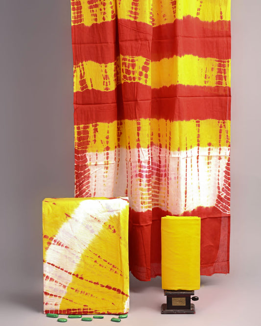 Hand Block Printed Cotton Suit Set