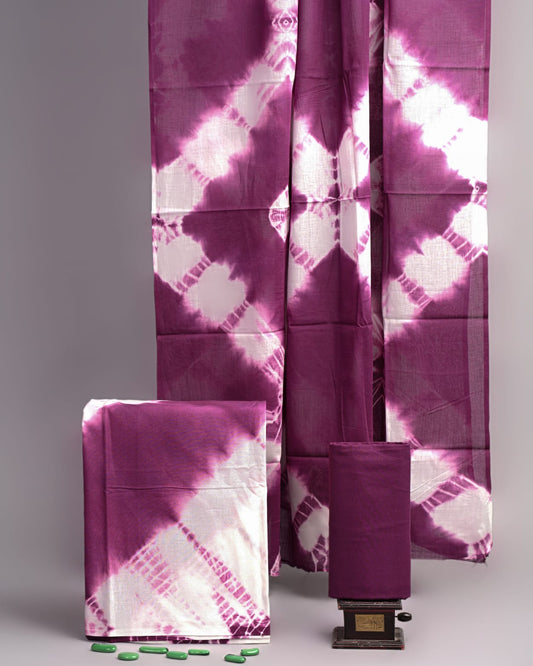 Hand Block Printed Cotton Suit Set