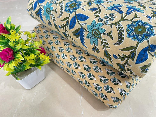 Cotton Running Fabric Combo Sets
