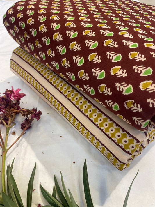 Cotton Running Fabric Combo Sets