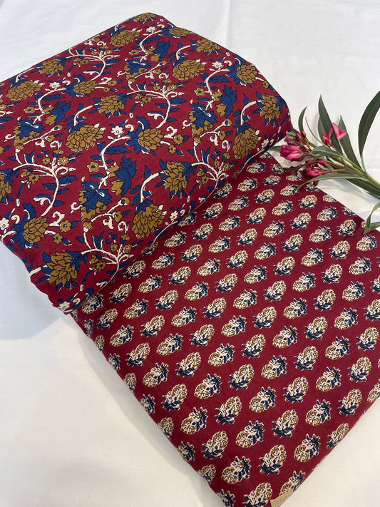 Cotton Running Fabric Combo Sets