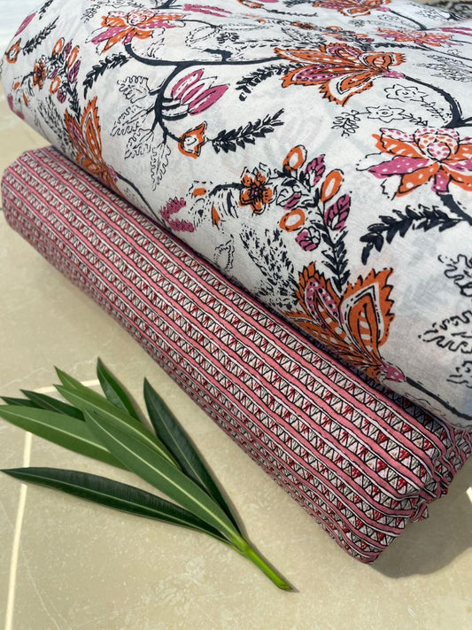 Cotton Running Fabric Combo Sets