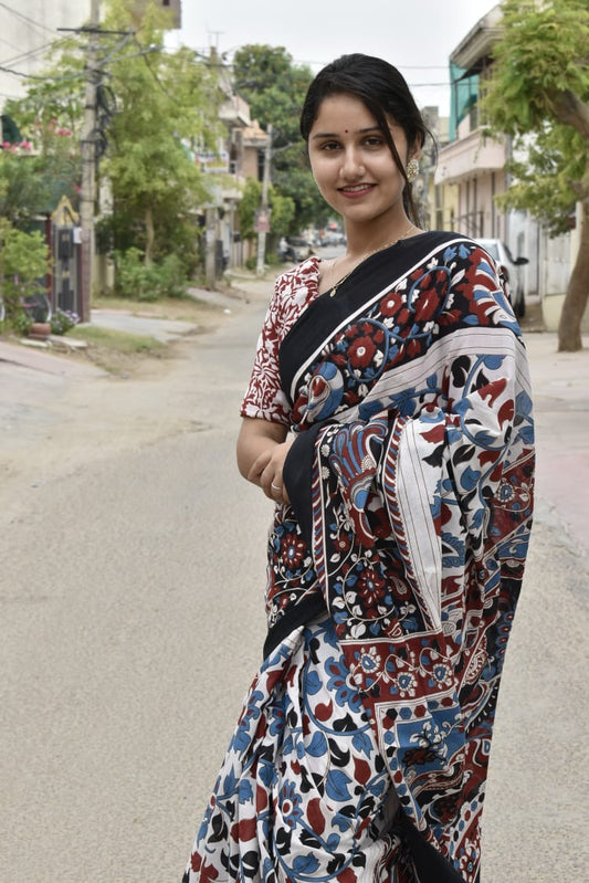 Pure Cotton MulMul Printed Saree