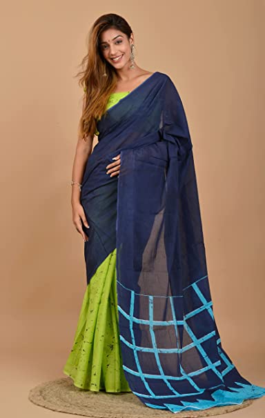 Pure Cotton MulMul Printed Saree