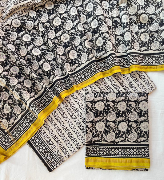 Pure Chanderi Silk Suit