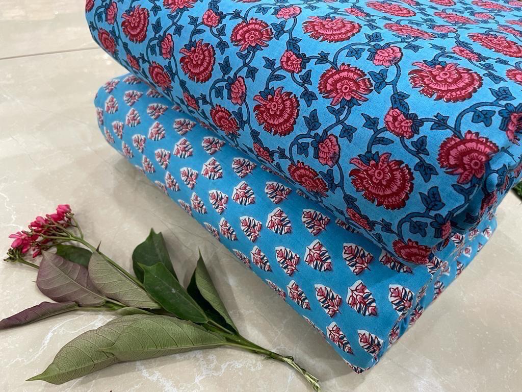 Cotton Running Fabric Combo Sets