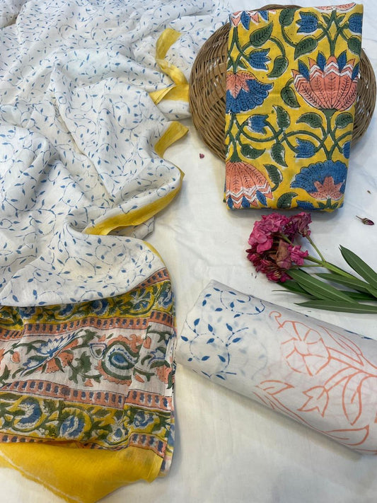 Pure Cotton Suit Set