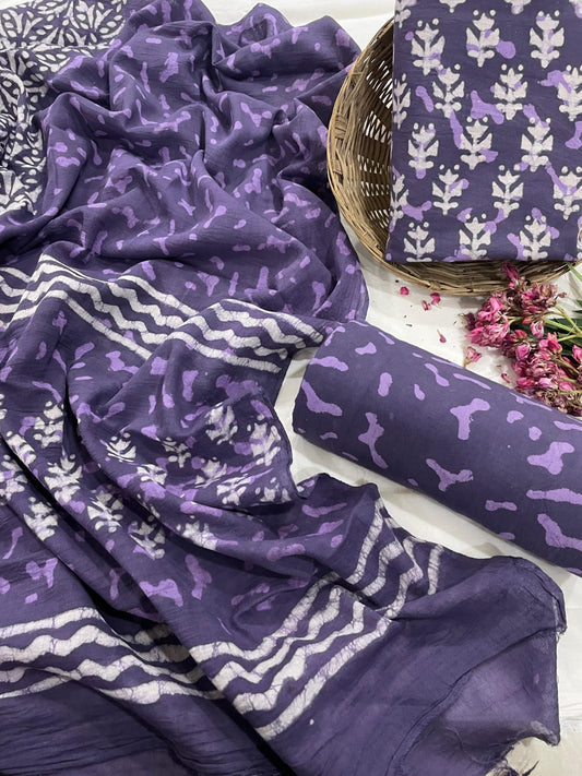 Pure Cotton Suit Set
