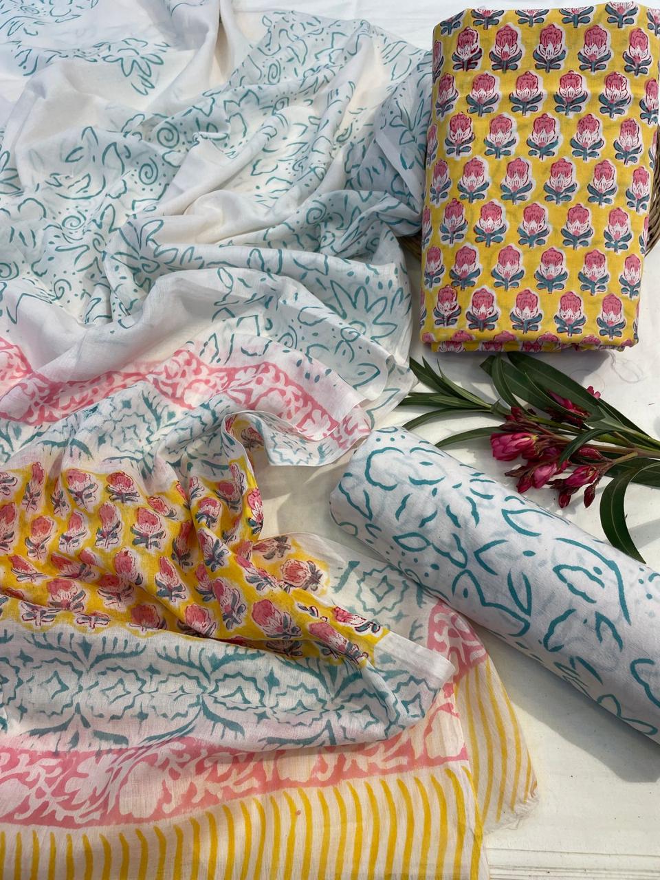 Pure Cotton Suit Set
