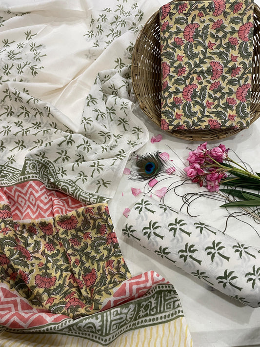 Pure Cotton Suit Set
