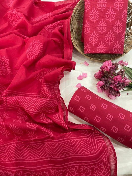 Pure Cotton Suit Set