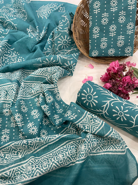 Pure Cotton Suit Set