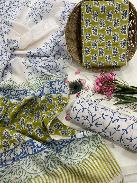 Pure Cotton Suit Set
