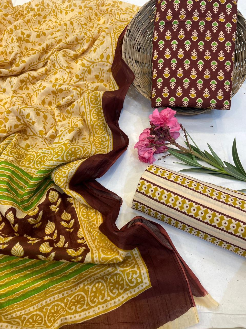 Pure Cotton Suit Set