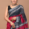 cotton linen saree
