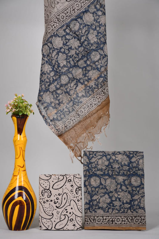 Hand Block Printed Kota Cotton Suit set